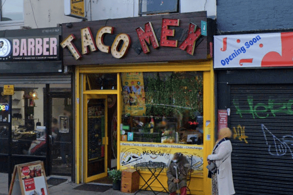 Taco Mex at 84a London Road, Sheffield; was rated four on March 13 2024.