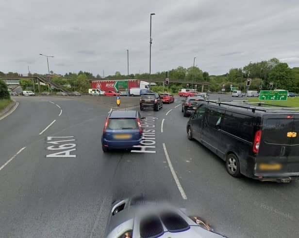 The A617 is closed in Chesterfield between Hornsbridge and Lordsmill roundabouts because of a police incident