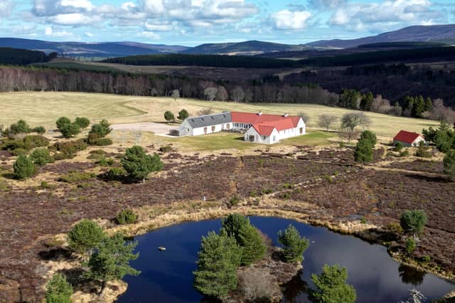 What is it? A magnificent six-bedroom home, built on the site of a former croft and mill, which enjoys great views over the Cairngorms National Park in an extremely private plot, with no other properties to be seen from its grounds.