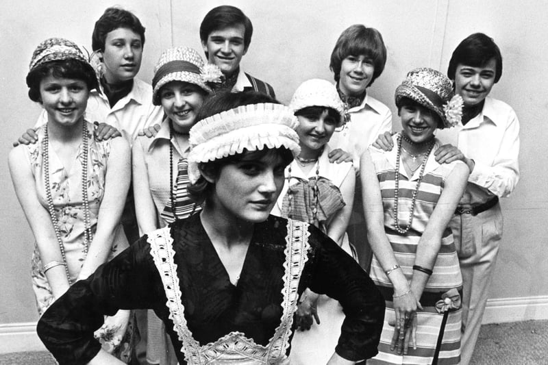 Were you pictured getting ready for a production of The Boyfriend in South Tyneside in 1981?