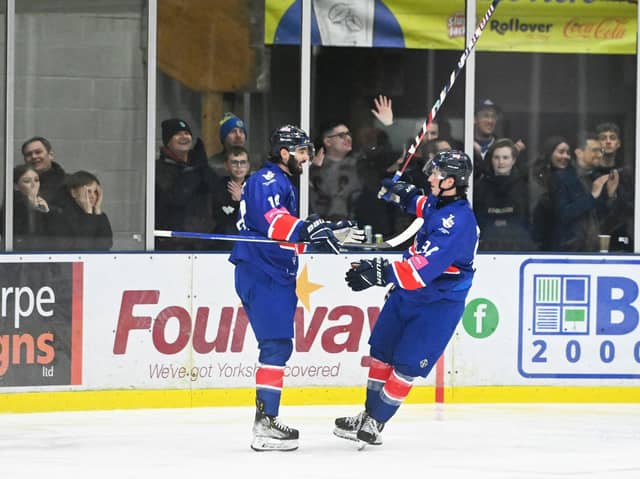 Liam Kirk left enjoying the win over Poland Pic Dean Woolley.jpg