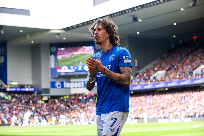 His strange goal celebration last weekend raised many eyebrows in the Ibrox fanbase. However, he will most likely begin on the left wing this weekend. The 21-year-old has scored just three goals since his January move but he's likely to start the Old Firm with Rabbi Matondo ruled out by Clement.