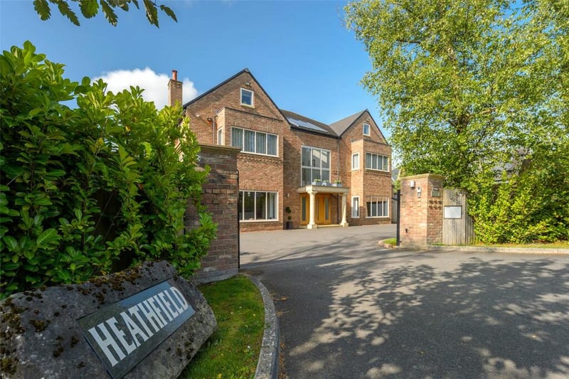 Heathfield, at Tranwell Woods, near Morpeth, has been brought to the property market by Bradley Hall for a guide price of £1,950,000.