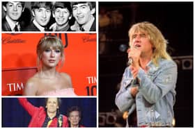 Def Leppard singer Joe Elliott, from Sheffield, says Taylor Swift is bigger than the Beatles and Rolling Stones combined. Photos: Press Association