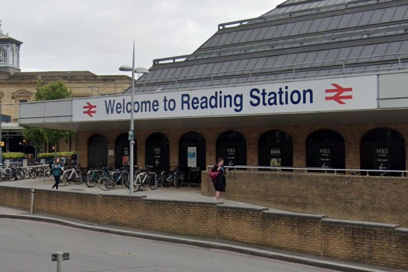 Reading station recorded the joint-fourth highest daily parking fee, costing £22.00 for an eight-hour stay on a weekday.