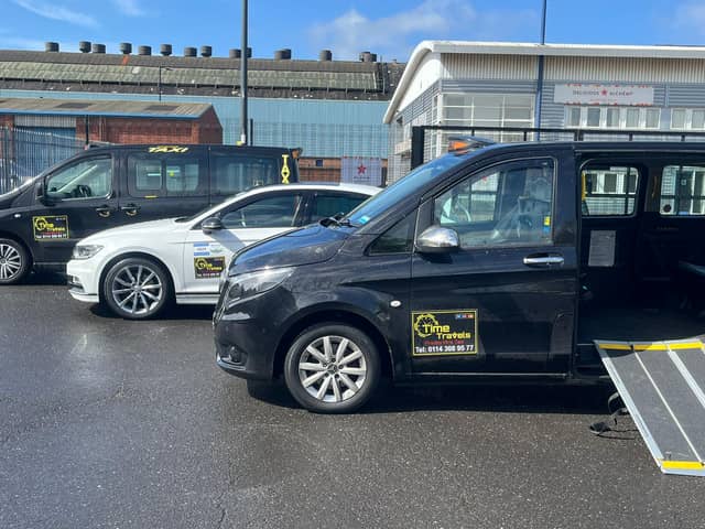 Time Travels is a new taxi service in Sheffield. Local drivers set up the new company after hearing repeat stories about disabled passengers waiting hours for taxis.