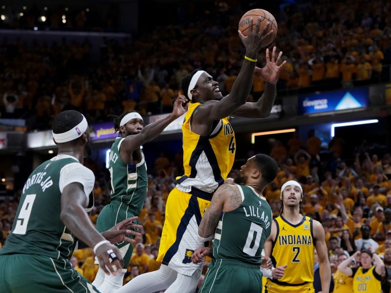 Traded to the Pacers near the trade deadline, the Cameroonian superstar earns $37,893,408 annually and is having an outstanding Playoff season so far.