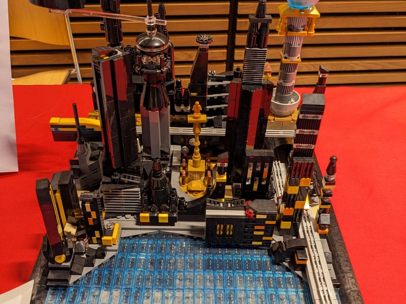 Weeks of work went into building the models which featured in the 2024 Edinbrick event.