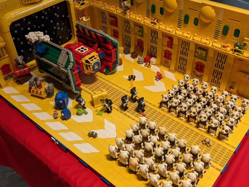 This model had a lot of colour and detail.