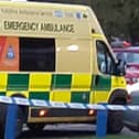 Police and an ambulance were called to Arundel Gate, Sheffield, after a man suffered head injuries in Sheffield. File picture shows an ambulance in Sheffield. Photo: David Kessen, National World