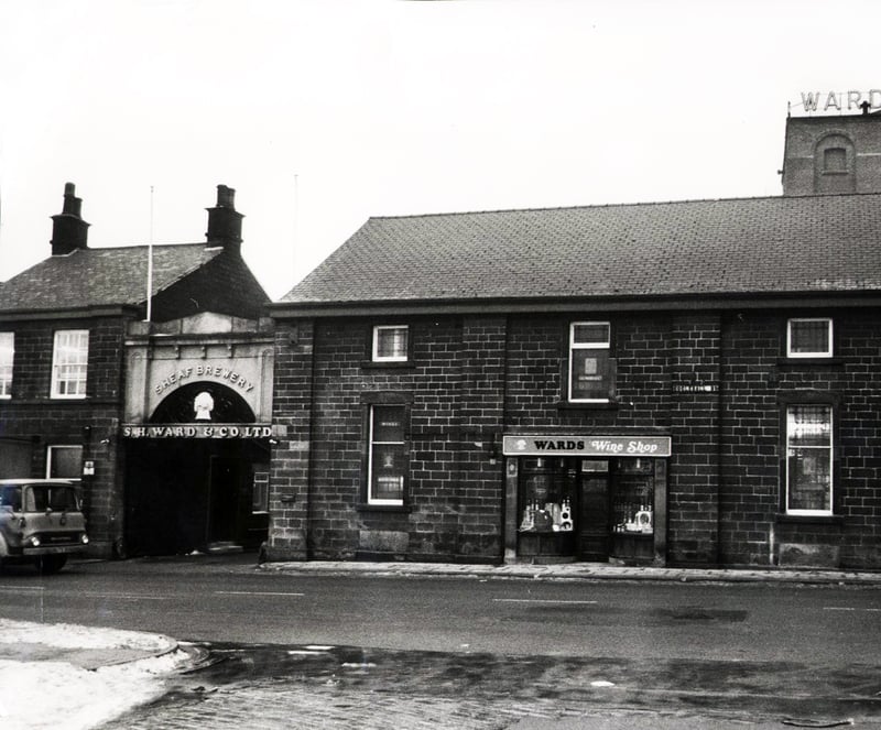 Wards Brewery and Wine shop in 1979