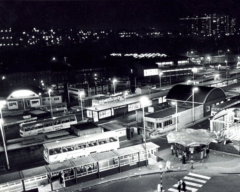 Pond Street by night in October 1979