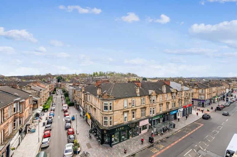 The rooftop terrace produces other great views over Shawlands and Glasgow's Southside. 