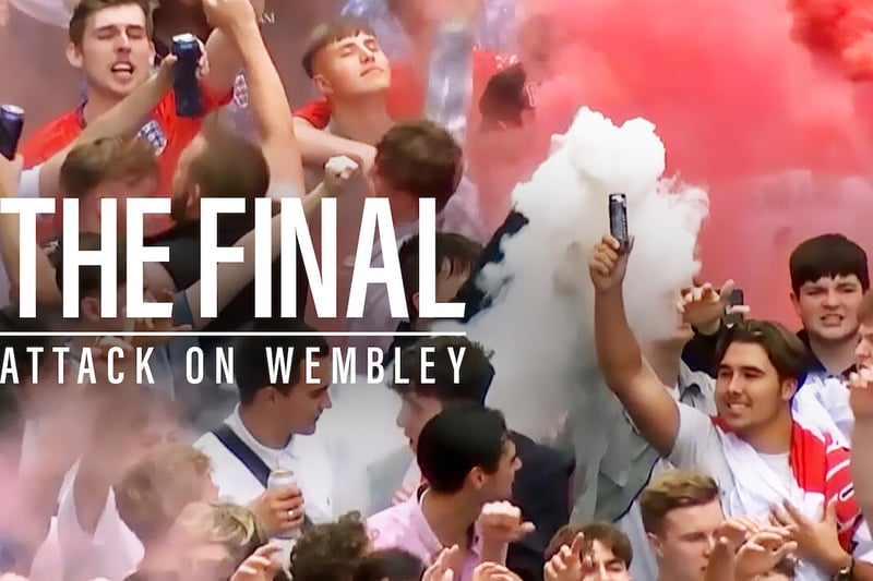 This documentary explores the Euro 2020 at Wembley between England and Italy as hooligans stormed Wembley.