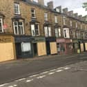 14 businesses have had windows broken in a suspected vandal attack on Glossop Road, Sheffield. Picture: Charles Smith, National World