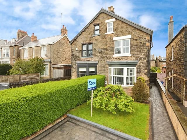 This five bedroom home is found in one of Sheffield's most expensive neighbourhoods.