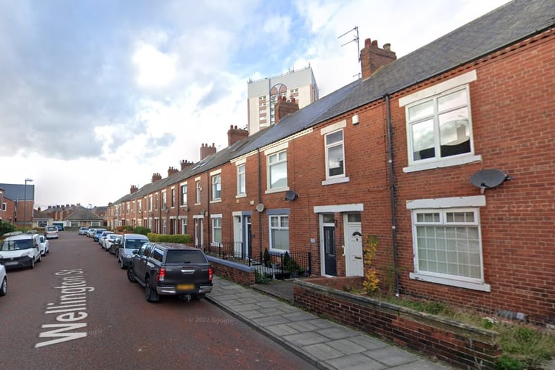 This postcode which covers Hebburn has an average property sale price of £154,977.