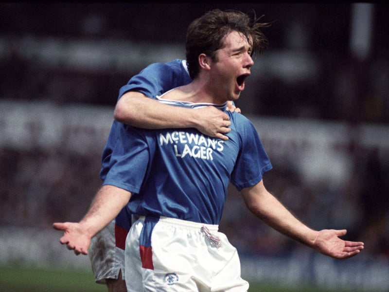 "I'll play for Rangers as long as I can, then spend the rest of my life being depressed"