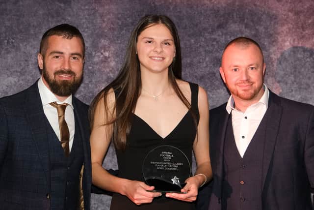 Isobel Goodwin was Sheffield United Women Player of the Year