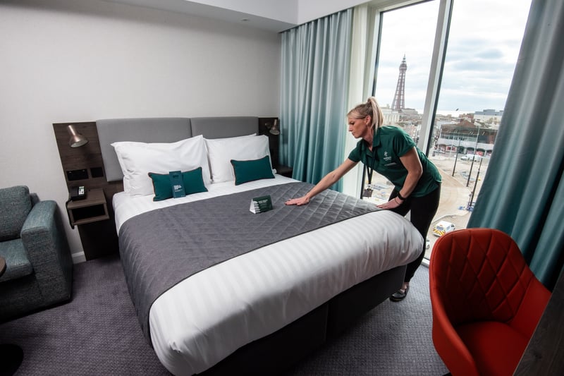 The hotel has created 80 new jobs, from managerial positions through to front of house and housekeeping staff.