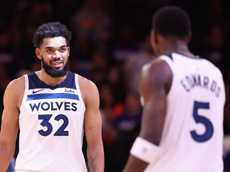 Already through to the semi finals with the Timberwolves, next on the list is this centre with a yearly wage of $36,016,200.