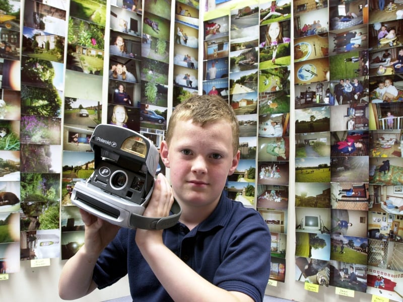 Upper Wortley Primary School pupil Marcus Dennison had his photos , pupil at  who's photos form part SPARKS out of school hours learning project exhibition at the West Yorkshire Playhouse. He is pictured in July 2001.