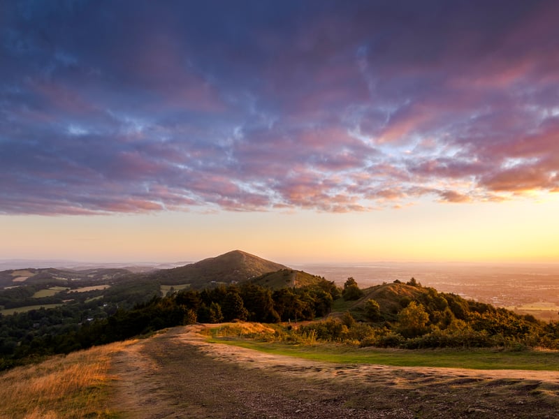 With open hilltops, wooded slopes, and a small stream flowing into a lake, it’s a beautiful picturesque setting.