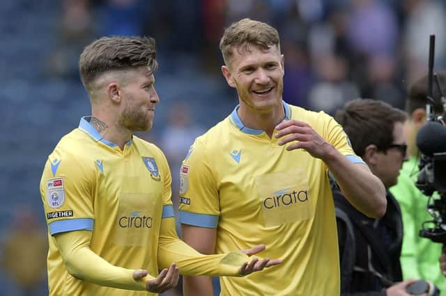 Josh Windass and Michael Smith left Sheffield Wednesday by way of the mutual termination of their contracts earlier this summer. Pic: Steve Ellis