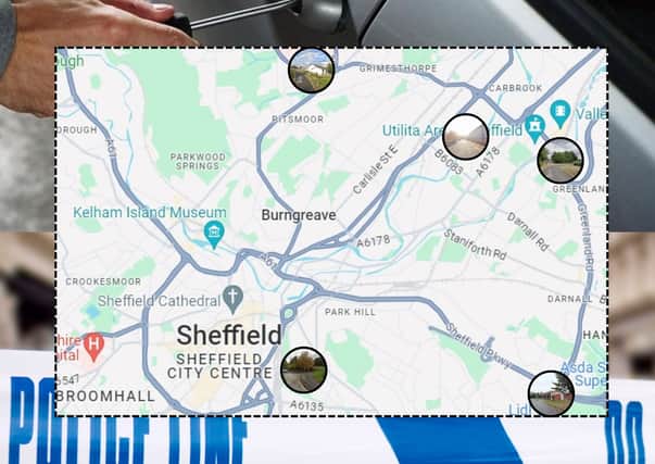 The worst streets in Sheffield for vehicle crime have been revealed 