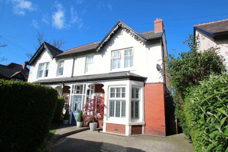 This five bedroom family home has been brought to by the property market by Cooke & Co for a guide price of £750,000.