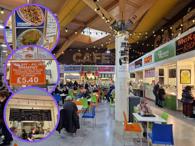 We asked traders at Sheffield's Moor Market food hall to name the most popular and best value dishes on their menus.