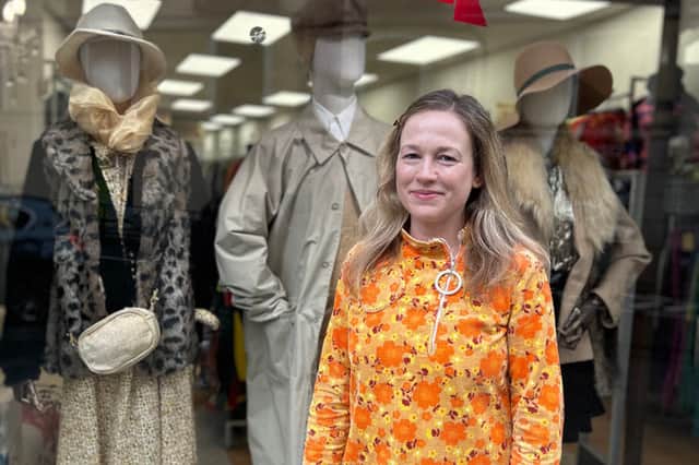 Julie Flower described her grandmother Hilda Flower's old second-hand store on Devonshire Street, in Sheffield city centre, as a 'magical world'. She has written a play inspired by Hilda, called Grandma's Shop. Photo: Julie Flower