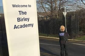 Parents are being urged to stay away from Birley Academy, Sheffield, as police remain on the scene 