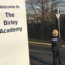 Parents were urged to stay away from Birley Academy this morning as police remain on the scene 