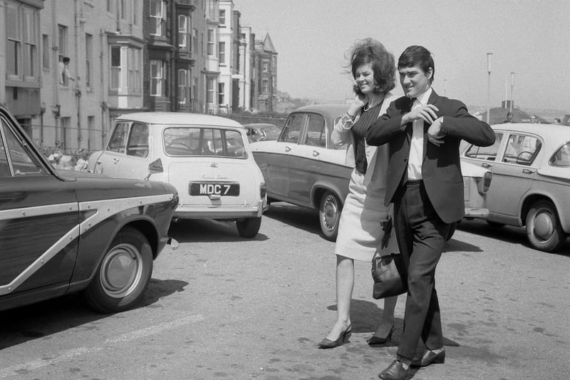 Sunderland star Jim Baxter on his way to the hotel in June 1965. Did you watch him in action at Roker Park?