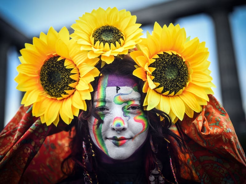 The word ‘Beltane’ roughly translates as ‘bright fire’.