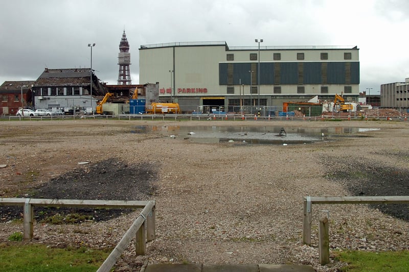 This was where the old bowling centre once stood