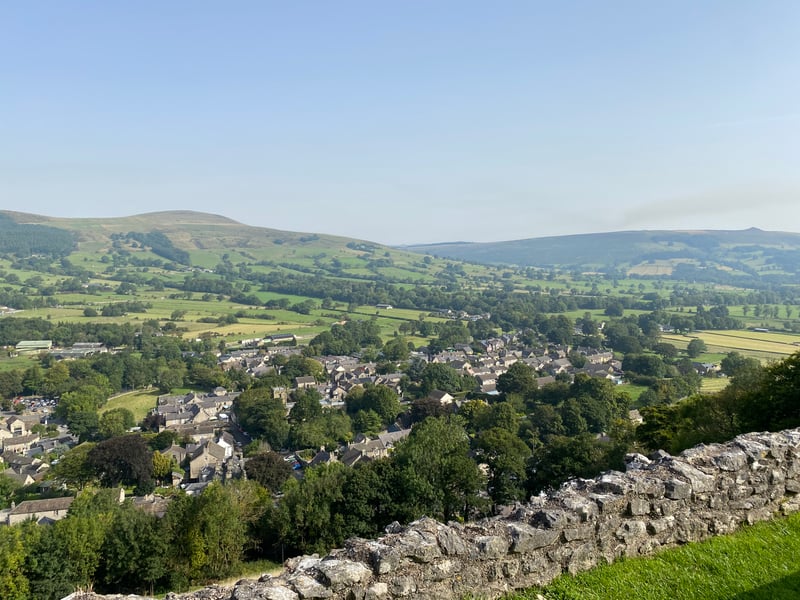 Castleton is one of the Peak District's prettiest villages. There are some lovely independent cafes, pubs and shops, the picturesque ruins of Peveril Castle and four caves to visit, including the brilliantly named Devil's Arse.
