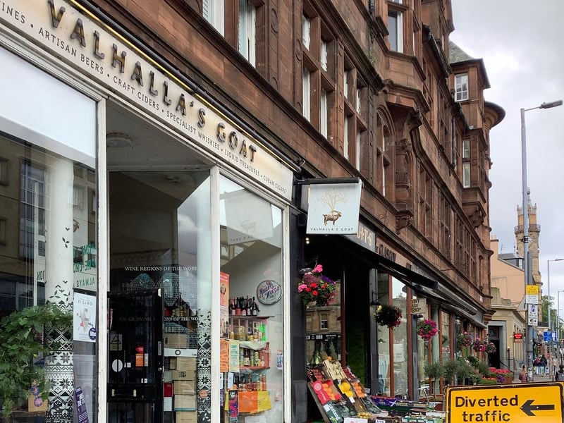Valhalla's Goat is arguably one of the best independent bottle shops in Glasgow where you can find plenty of liquid treasures. 