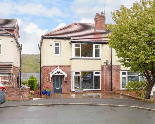 This three bedroom home in Oughtibridge has a guide price of £300,000.