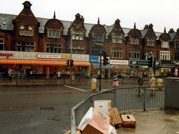 The Roundhay Road store circa 1980 on a parade of shops which also included Thurston bakers, Dewhurst butchers, Boots the chemist and Midland Bank.