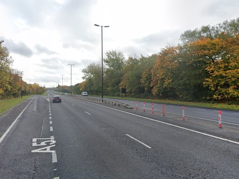 Kicking off the top 10 "most traffic-clogged" A roads in Sheffield is the A57 - also known as, the Sheffield Parkway. Vehicles travelling along here are reportedly held up by 31.3 seconds per mile.