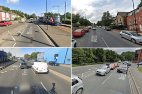 Sheffield's most traffic clogged A roads
