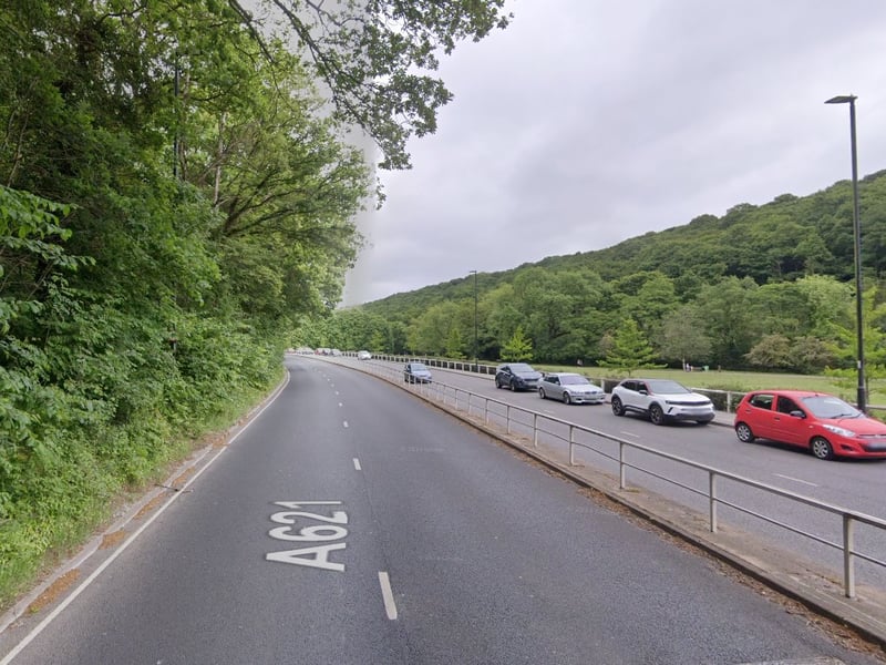 Finally, the most traffic-clogged A road in Sheffield is said to be the A621 (Abbeydale Road). Vehicles are held up by 76.6 seconds per mile.