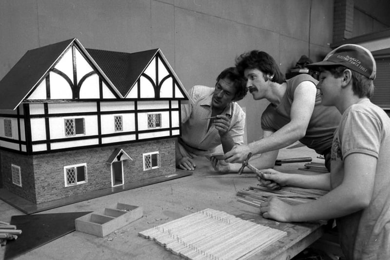 Penshaw garage proprietor Harry Lawson went into "the property business" with a new production line in dolls' houses in 1981.