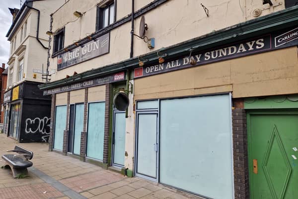 The former Big Gun pub on the Wicker, where Sheffield City Council said work had been carried out to the building without the appropriate permission