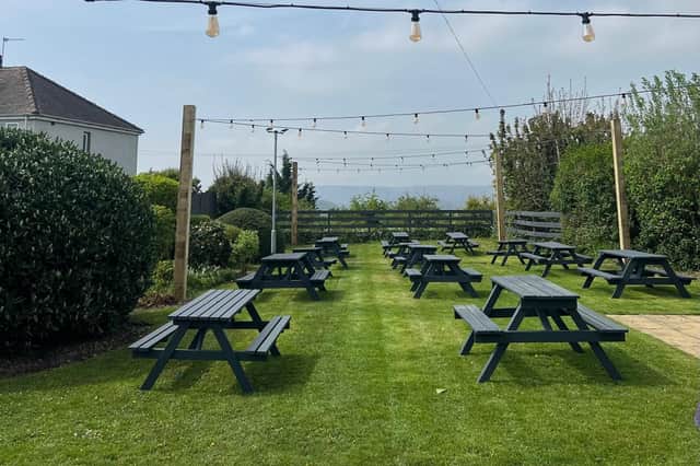 With the warmer months on the horizon, the refreshed beer garden is sure to be welcomed by customers