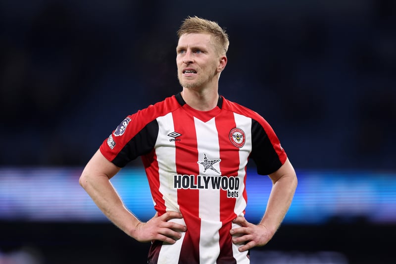 Will turn 34 not long into next season but carries bags of Premier League experience with Burnley and Brentford. Still playing regularly for the latter when fit.