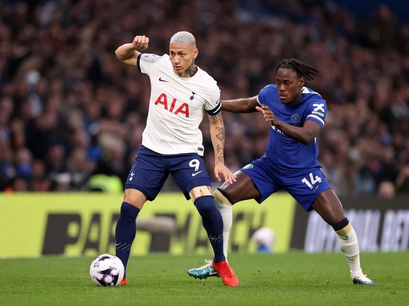 Richarlison twice early on did the defensive job Harry Kane used to do, heading clear from corners. Suffered from a lack of supply of clear chances. 