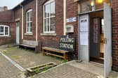Polling station in Crookes, Sheffield